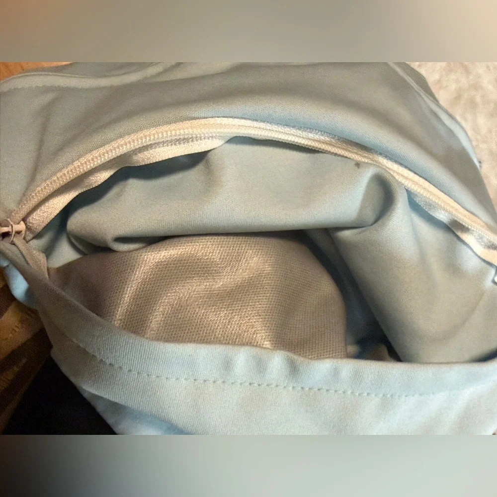 Reusable Wet Bag Lot (2) Damero & Planet Wise Cloth Diaper Bags Blue